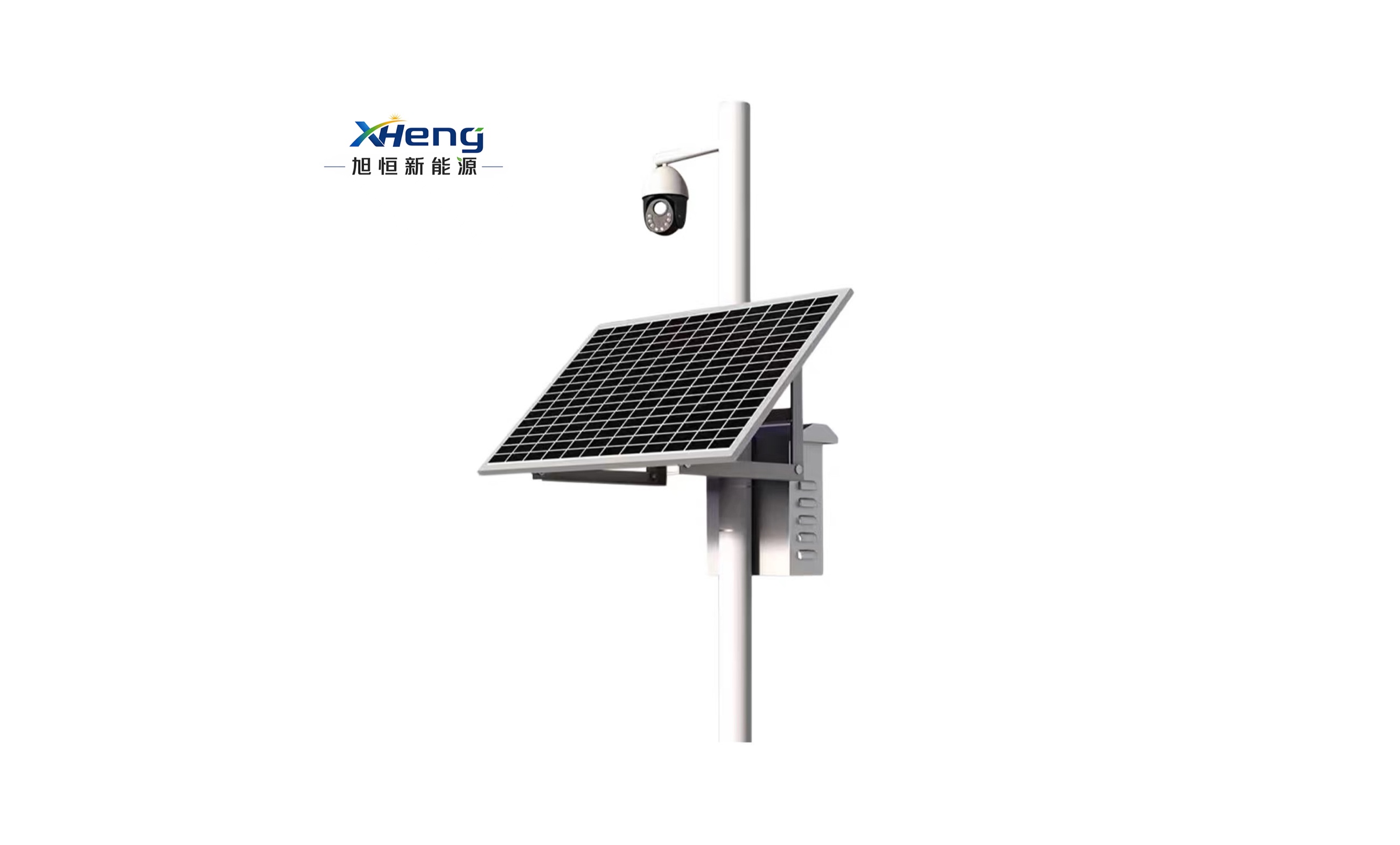 120W60A 太阳能供电系统实物图