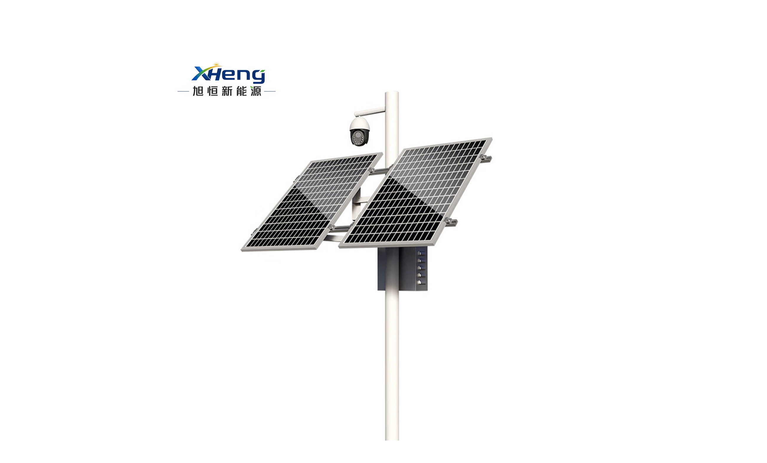 400W200A 太阳能供电系统实物图