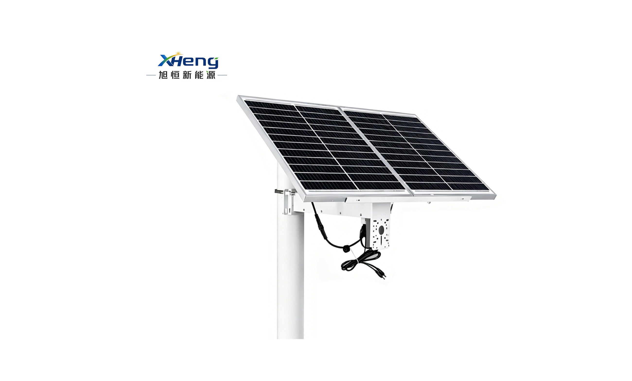 80W40A 太阳能供电系统实物图